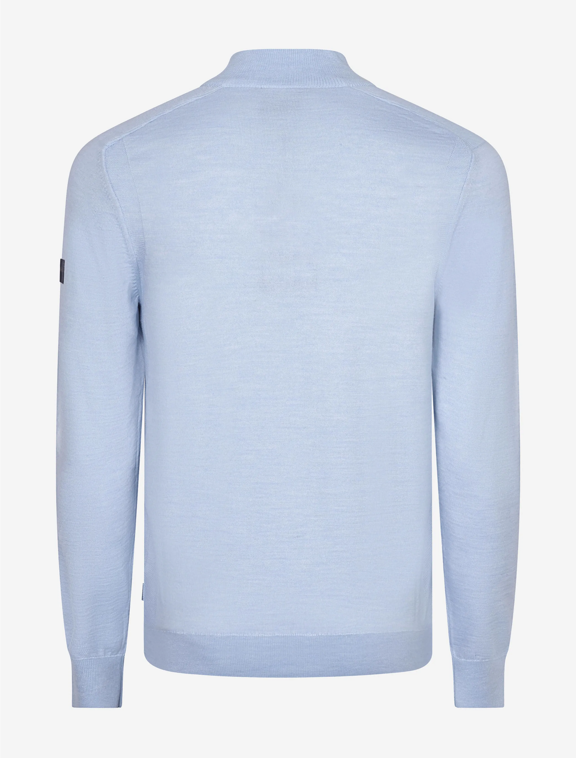 CAVALLARO PULLOVER PALIO HALF ZIP TRUI LIGHT BLUE
