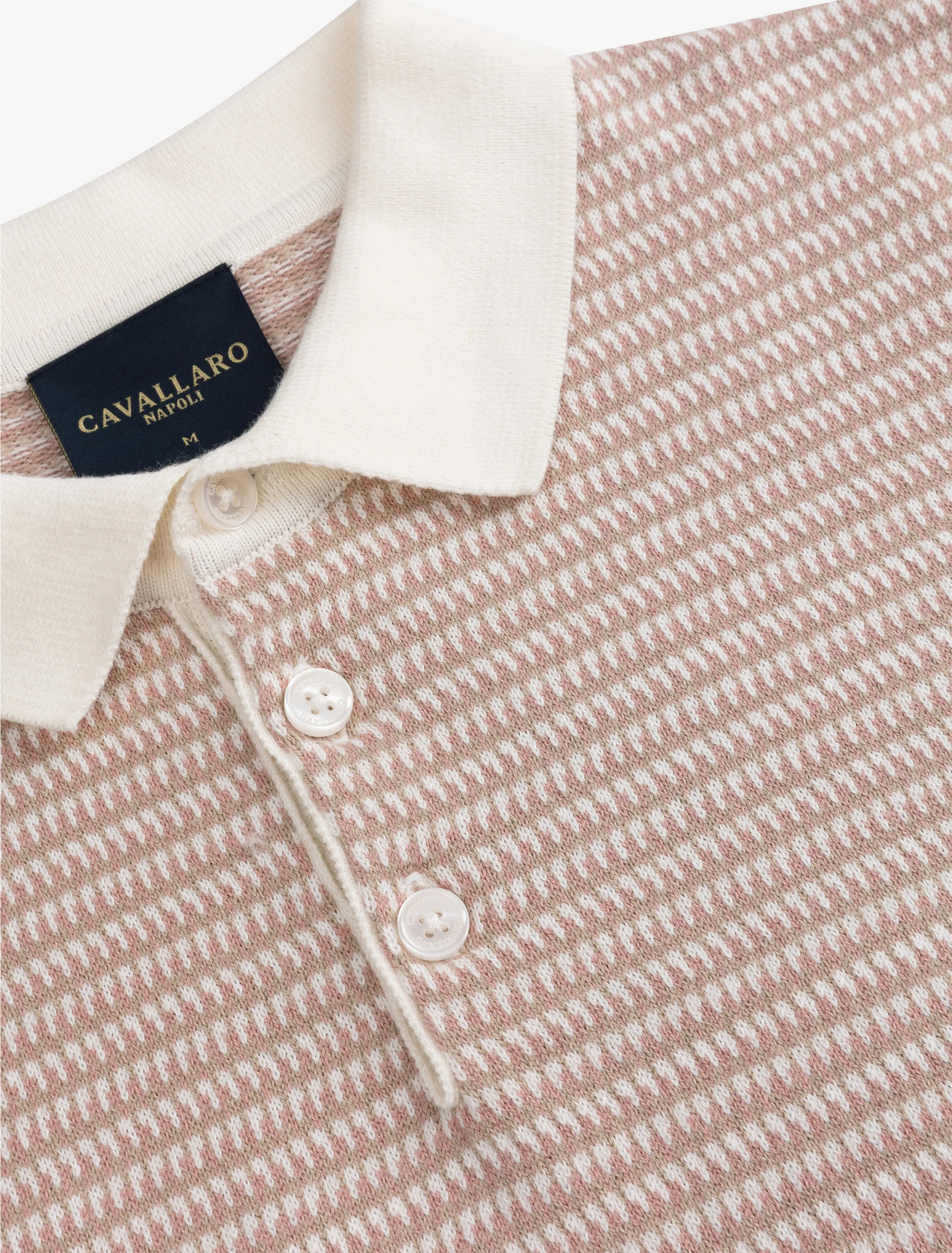 CAVALLARO POLO MULTIPO OLD PINK