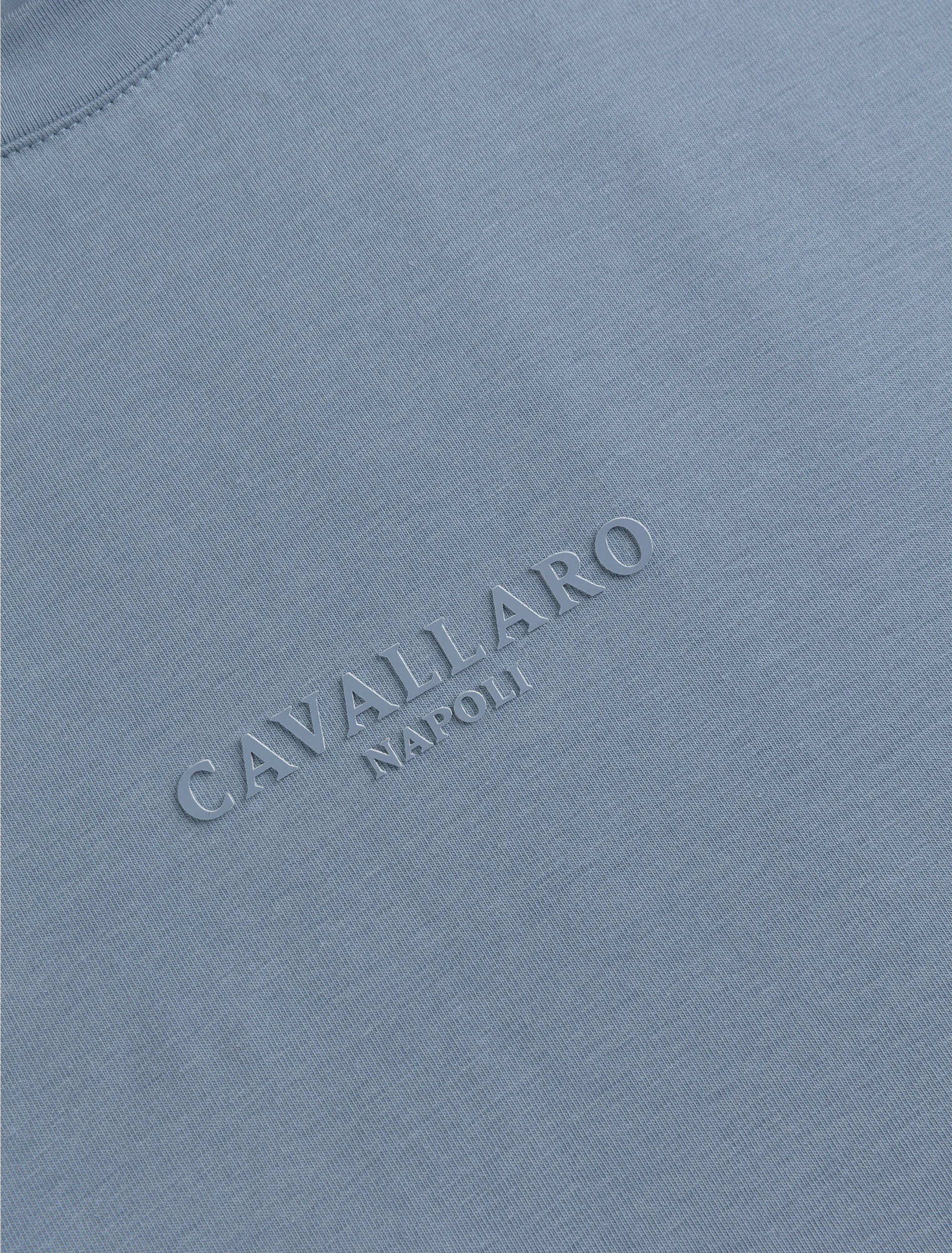 CAVALLARO T-SHIRT BARI LIGHT BLUE