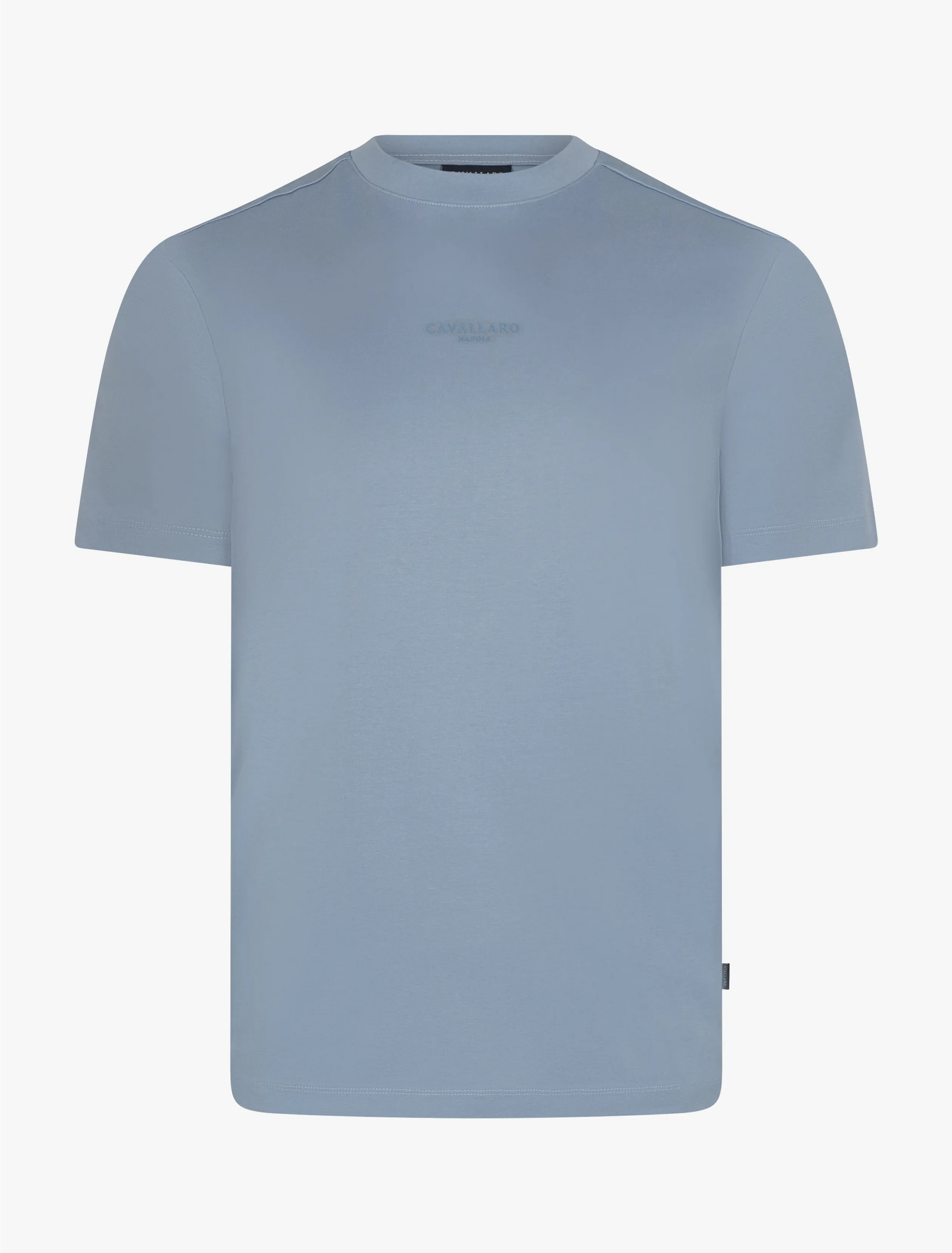 CAVALLARO T-SHIRT LUVATI LIGHT BLUE