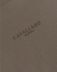 CAVALLARO T-SHIRT LUVATI DARK TAUPE