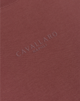 CAVALLARO T-SHIRT LUVATI BURGUNDY
