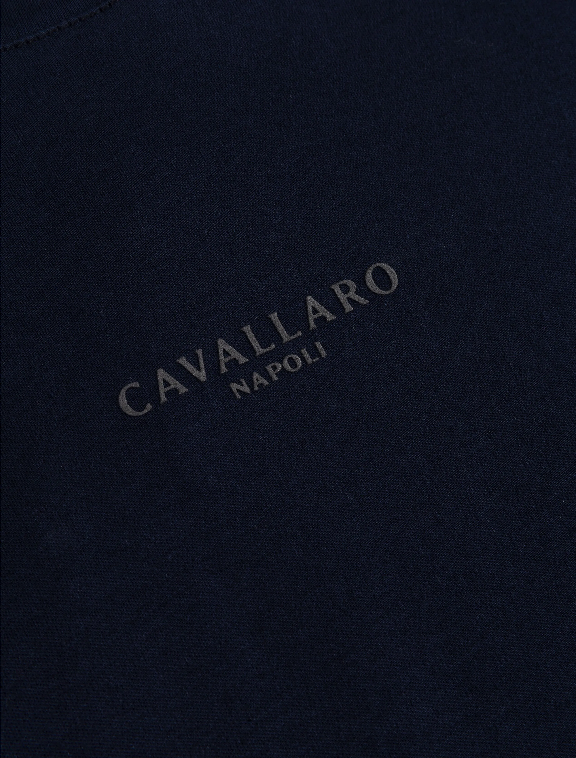 CAVALLARO T-SHIRT LUVATI DARK BLUE