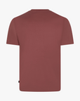 CAVALLARO T-SHIRT LUVATI BURGUNDY