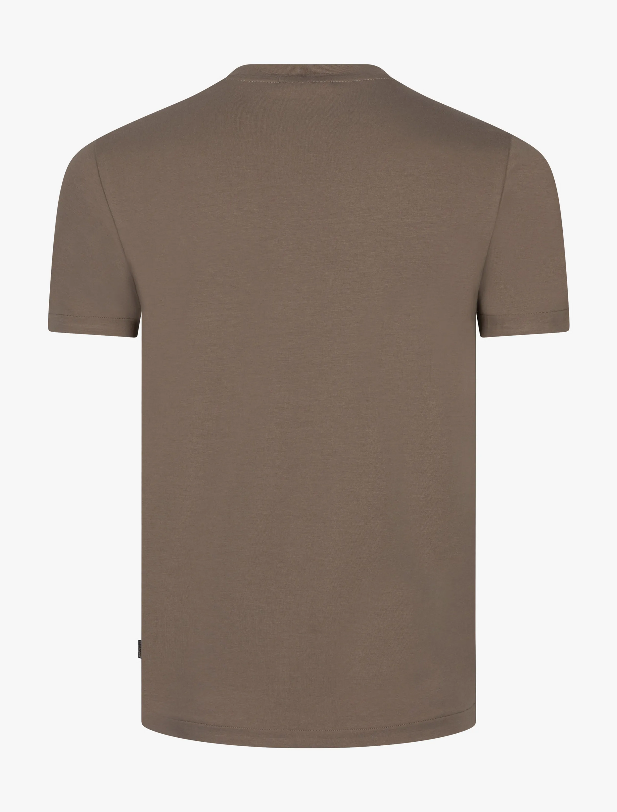 CAVALLARO T-SHIRT BARI DARK TAUPE