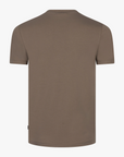 CAVALLARO T-SHIRT BARI DARK TAUPE