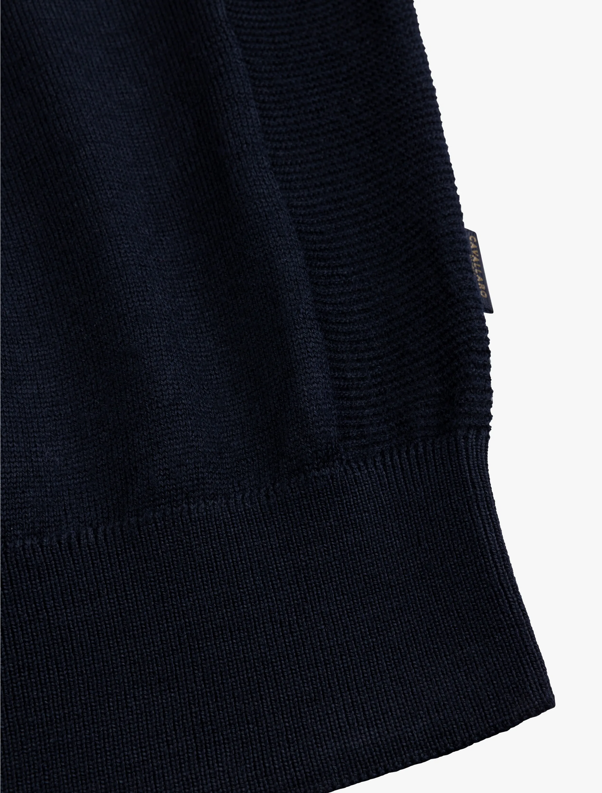 CAVALLARO PULLOVER PALIO HALF ZIP TRUI DARK BLUE