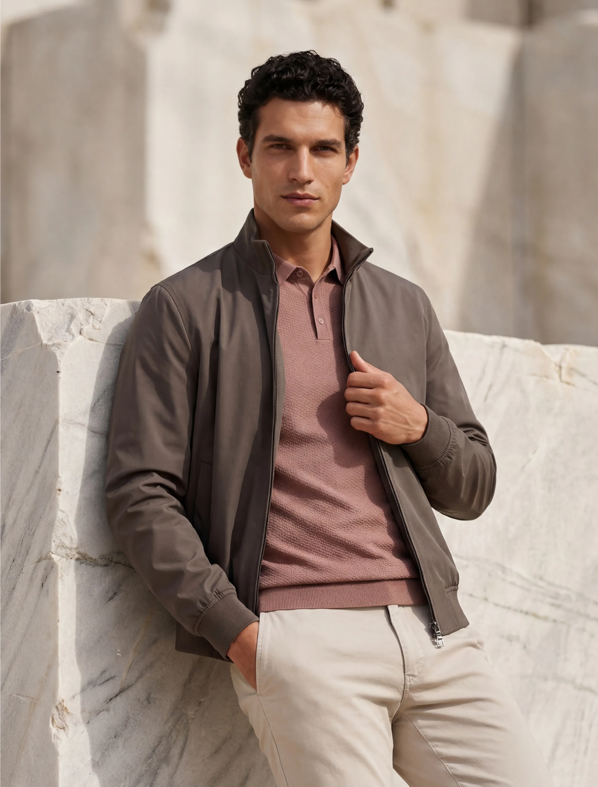 CAVALLARO JAS PILLAGIO DARK TAUPE