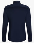 CAVALLARO OVERHEMD COMPATTIO LUXURY TECH KNIT DARK BLUE