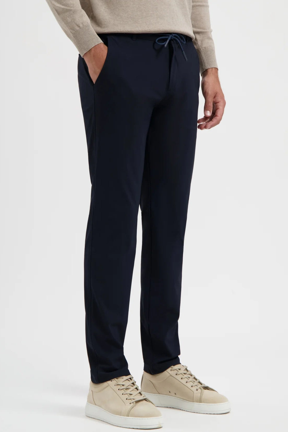 NORTH84 PANTS SENSITIVE TRAVEL NAVY