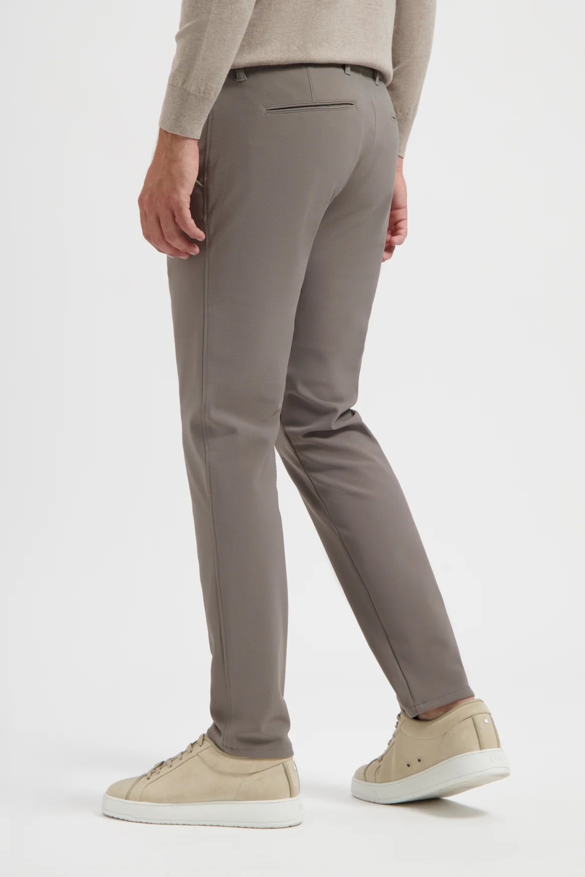 NORTH84 PANTS SENSITIVE TRAVEL BONDED TAUPE