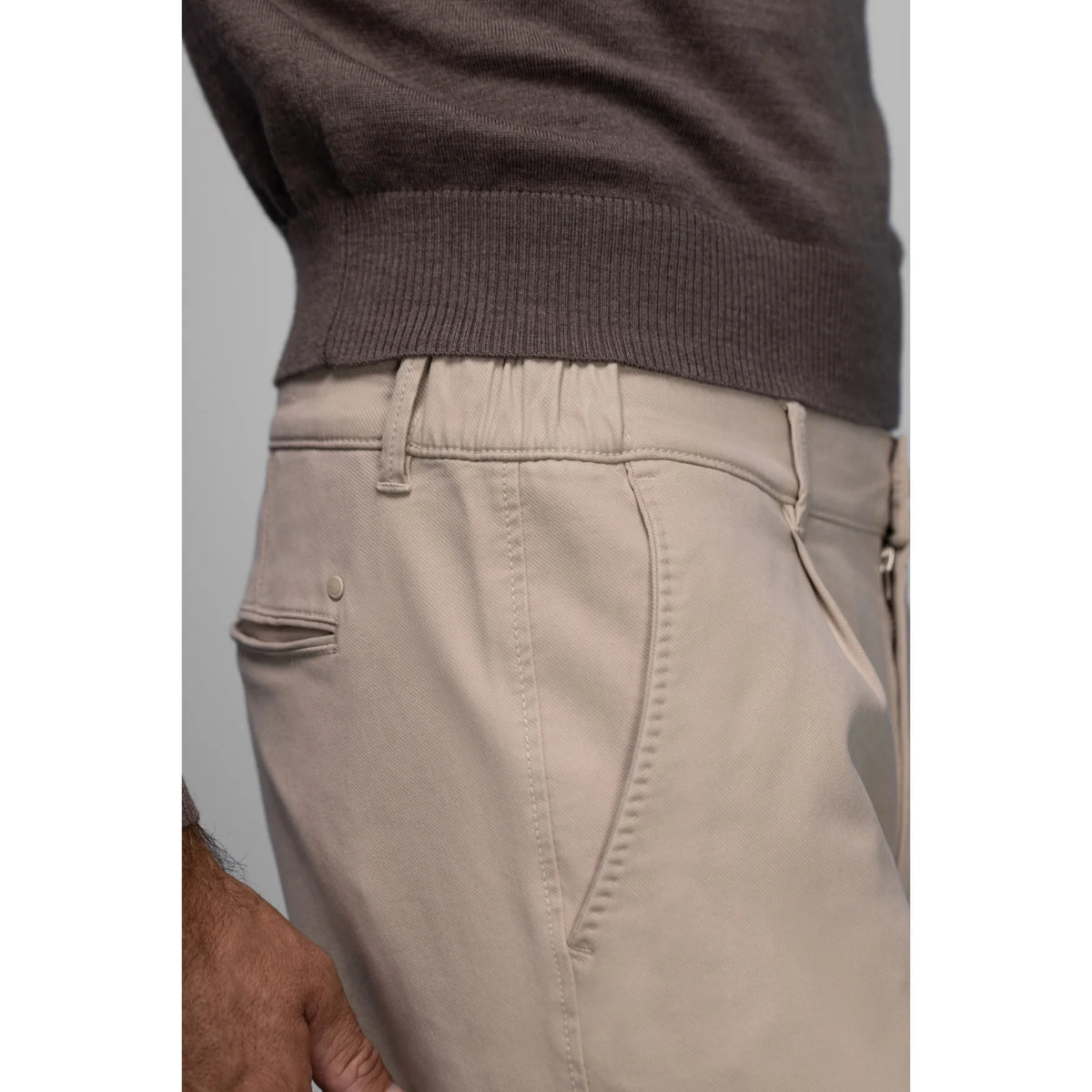 NORTH84 PANTS PLEATED CHINO BEIGE