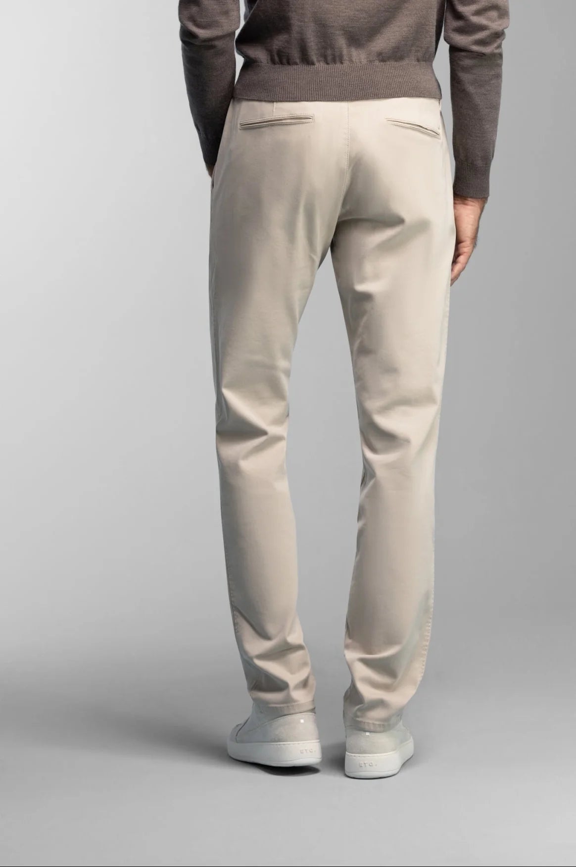 NORTH84 PANTS PLEATED CHINO BEIGE