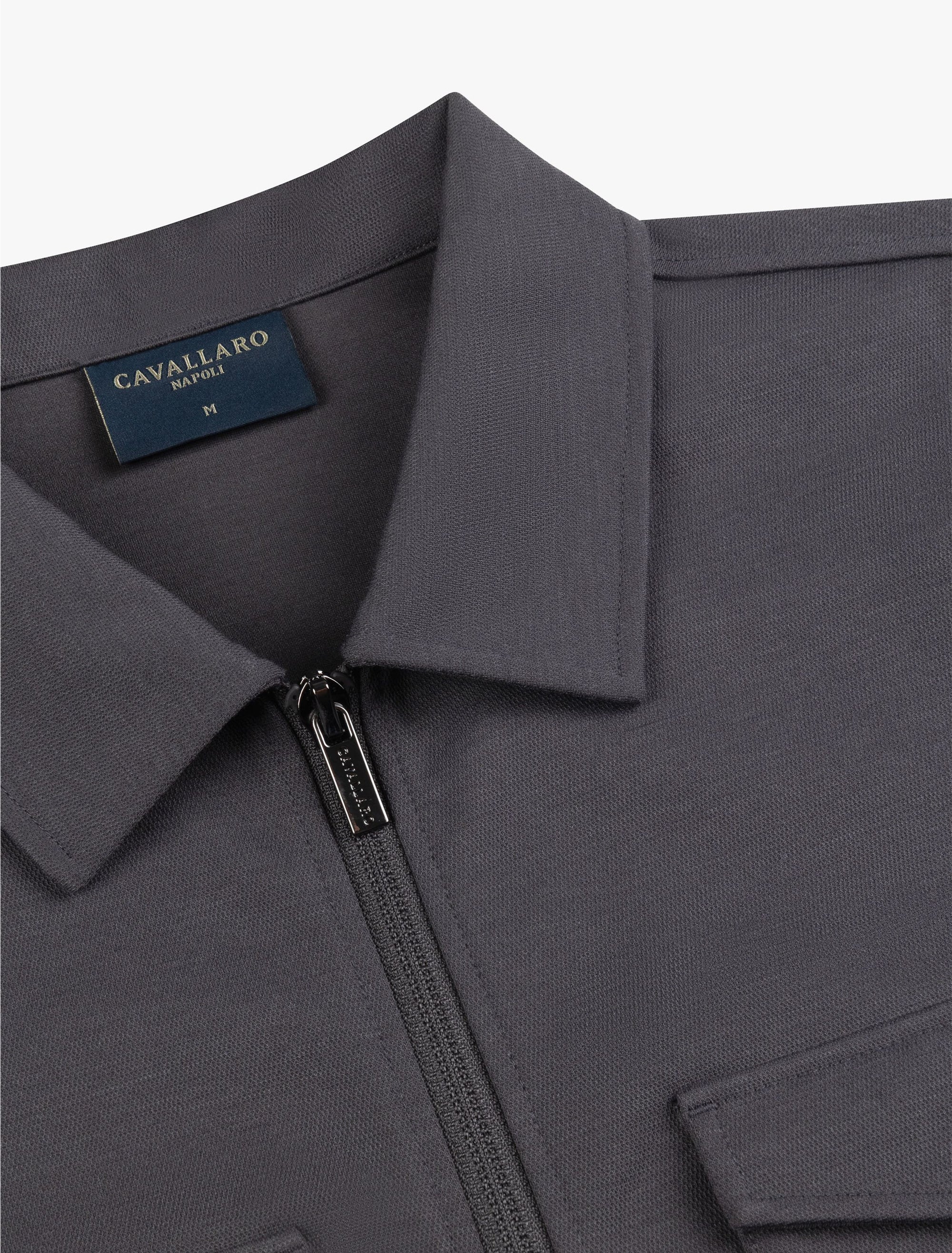 CAVALLARO OVERSHIRT ZERADINO ANTRACITE