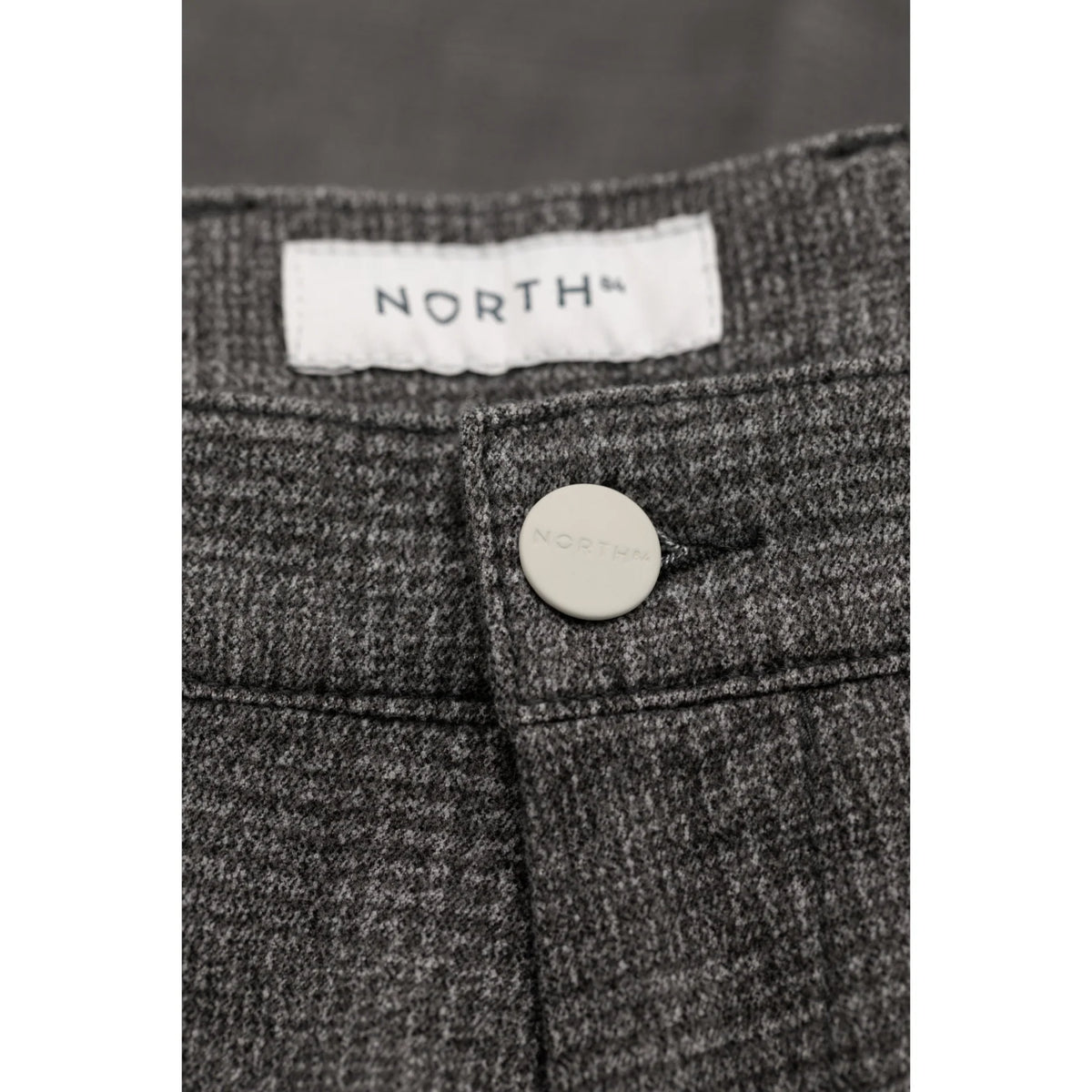 NORTH84 PANTS PRESTIGE CHINO GREY CHECKERED