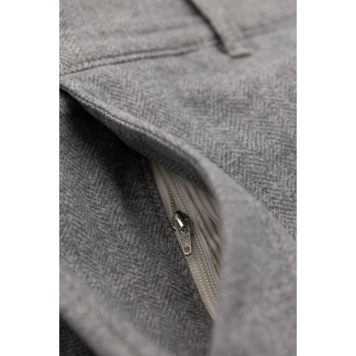 NORTH84 PANTS PRESTIGE CHINO GREY HERRINGBONE