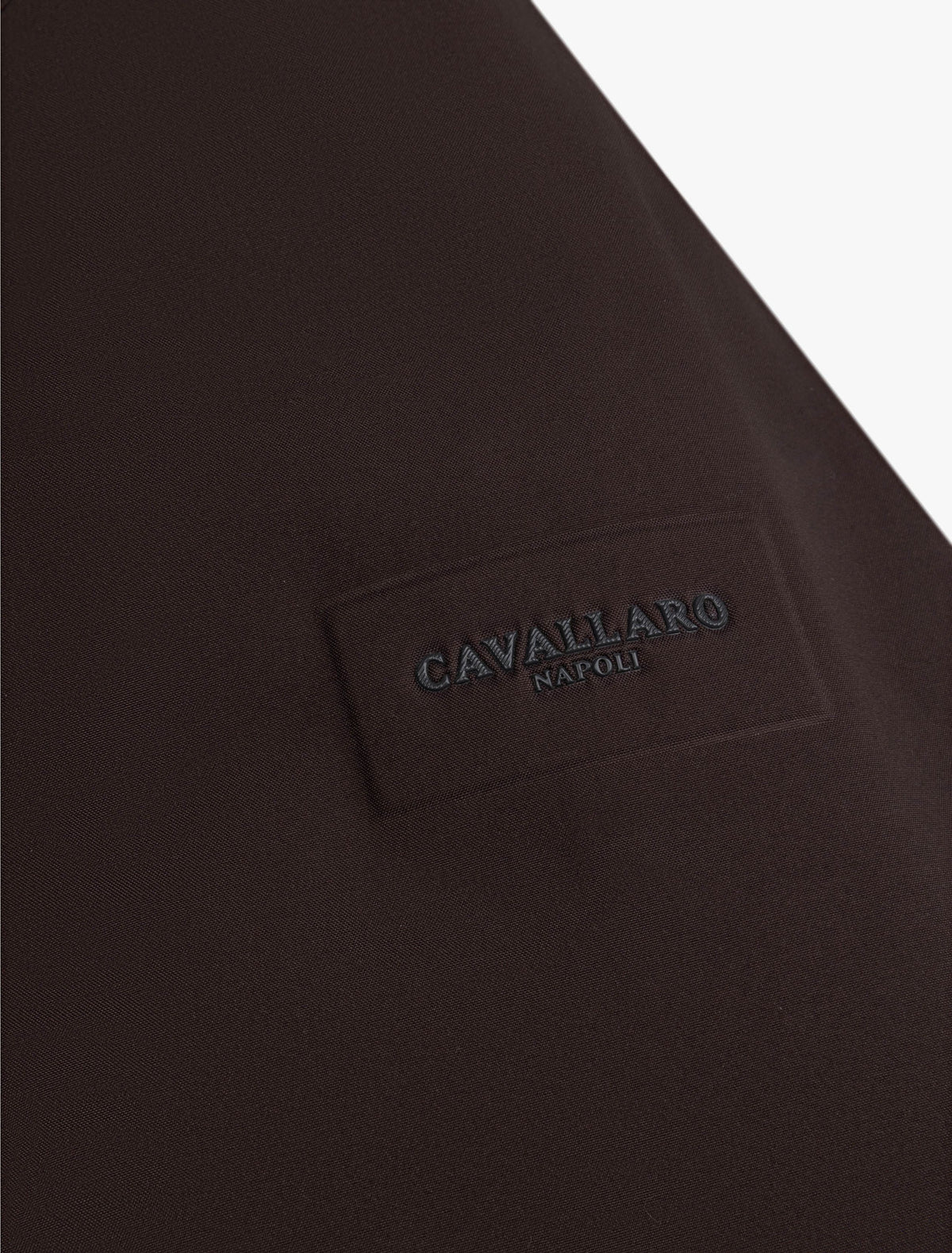CAVALLARO JAS LIVOMO JACKET DARK BROWN