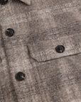 CAVALLARO OVERSHIRT SELVONI CHECK TAUPE