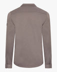CAVALLARO OVERSHIRT ZERADINO MELANGE TAUPE MELANGE