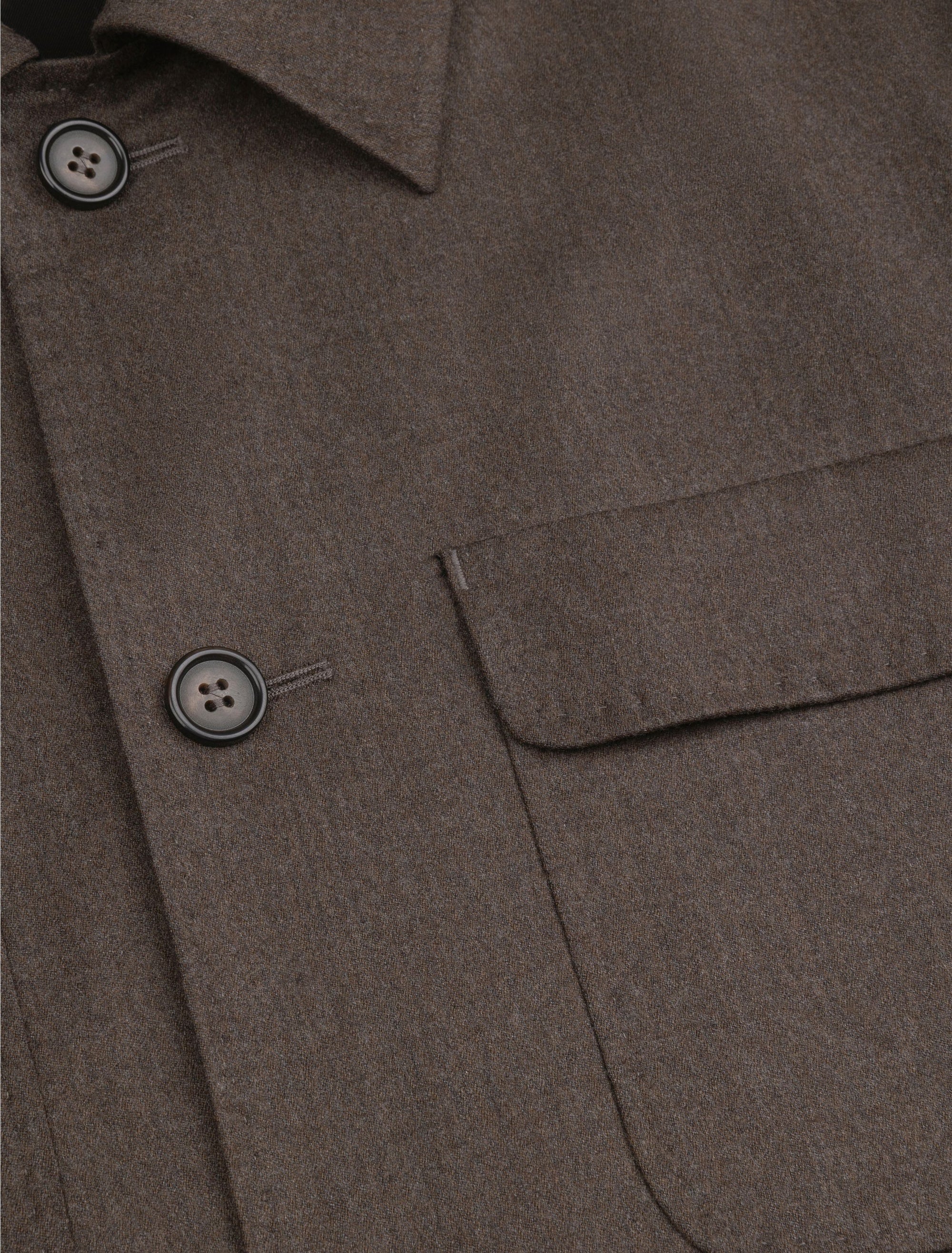 CAVALLARO OVERSHIRT LENNO LUXE DARK TAUPE