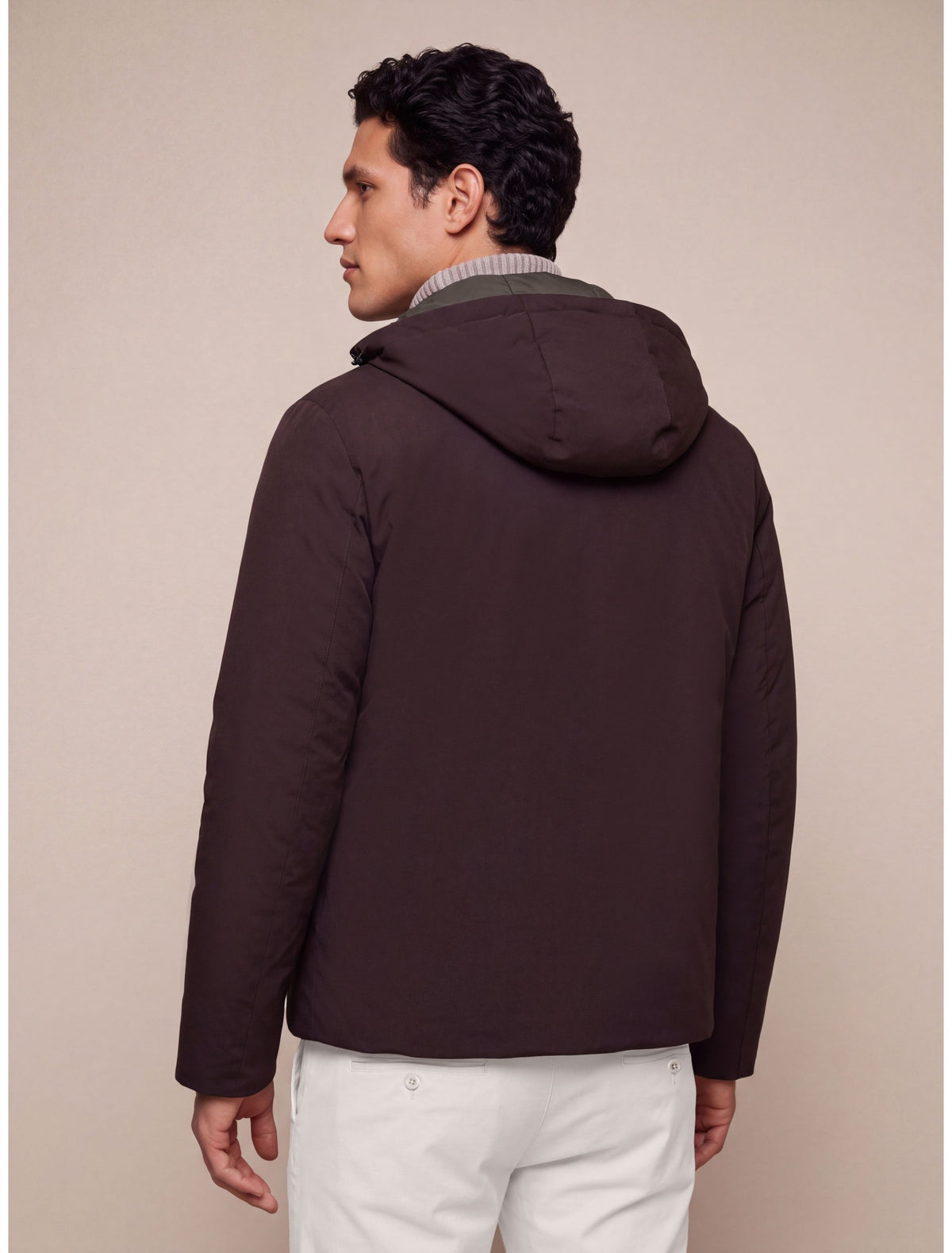 CAVALLARO JAS LIVOMO JACKET DARK BROWN