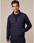 CAVALLARO JAS QUINTINO JACKET DARK BLUE