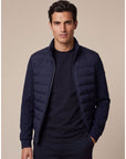 CAVALLARO JAS QUINTINO JACKET DARK BLUE
