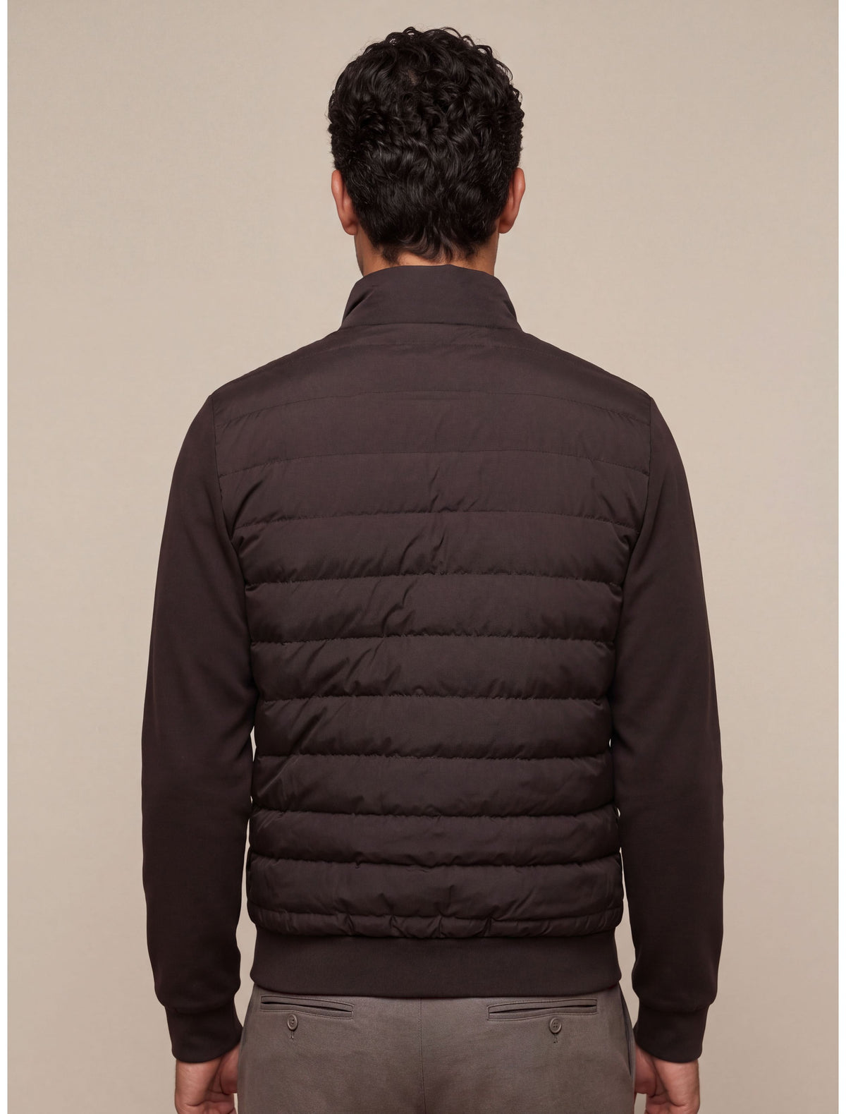 CAVALLARO JAS QUINTINO JACKET DARK BROWN