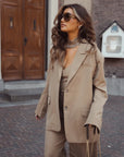 STUDIO AMAYA X SOFIE GRAAFLAND PANTS THE ALWAYS BROEK GREEN