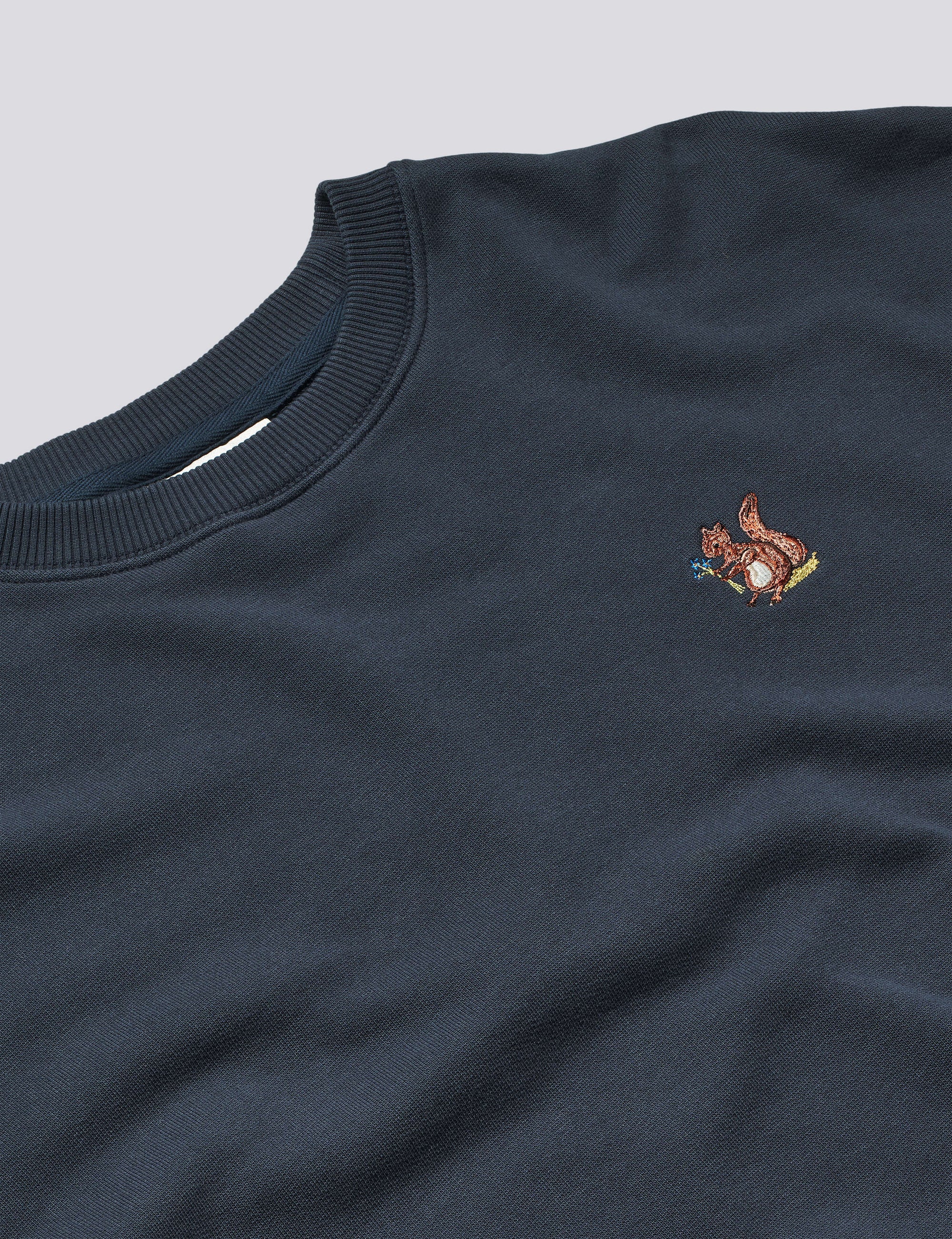 FORÉT SWEATER ACORN SWEATSHIRT NAVY