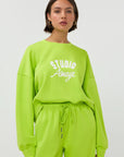 STUDIO AMAYA SWEATER BETTY LIME