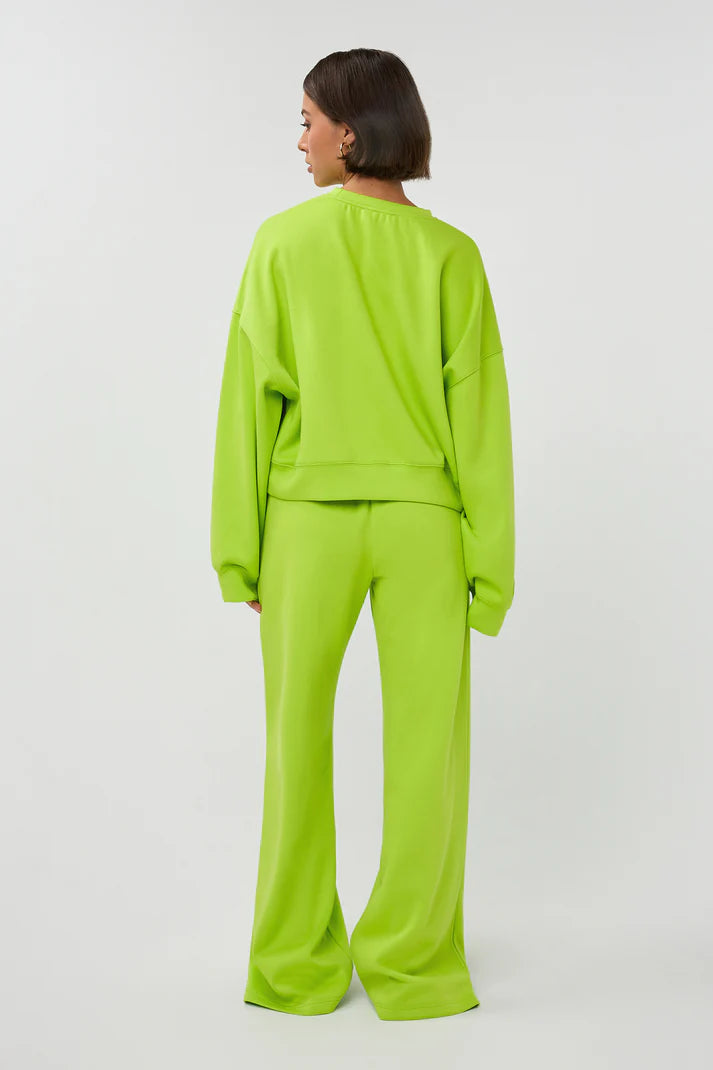 STUDIO AMAYA PANTS LOES BROEK LIME