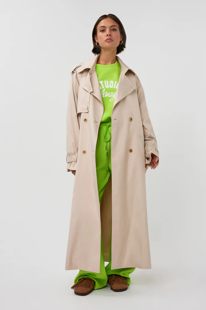 STUDIO AMAYA JAS VIVY TRENCHCOAT JACKET BEIGE