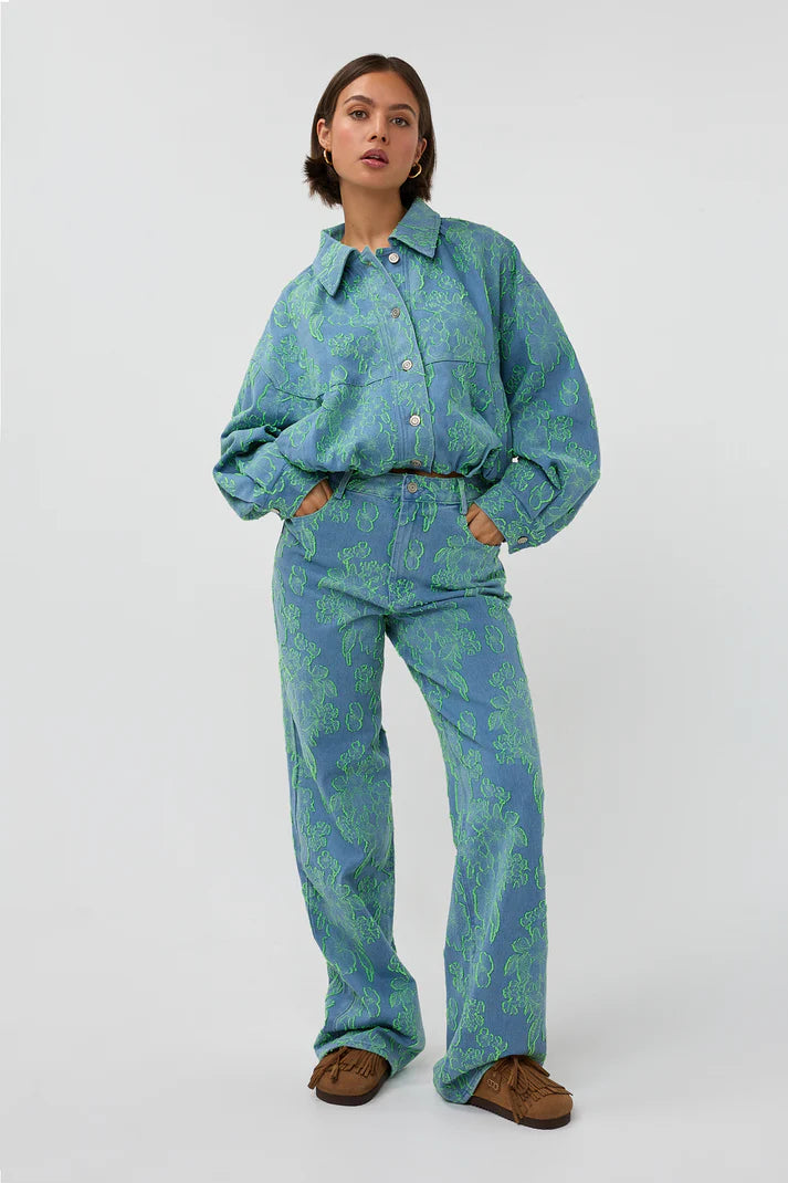 STUDIO AMAYA PANTS ANNA BROEK LIME