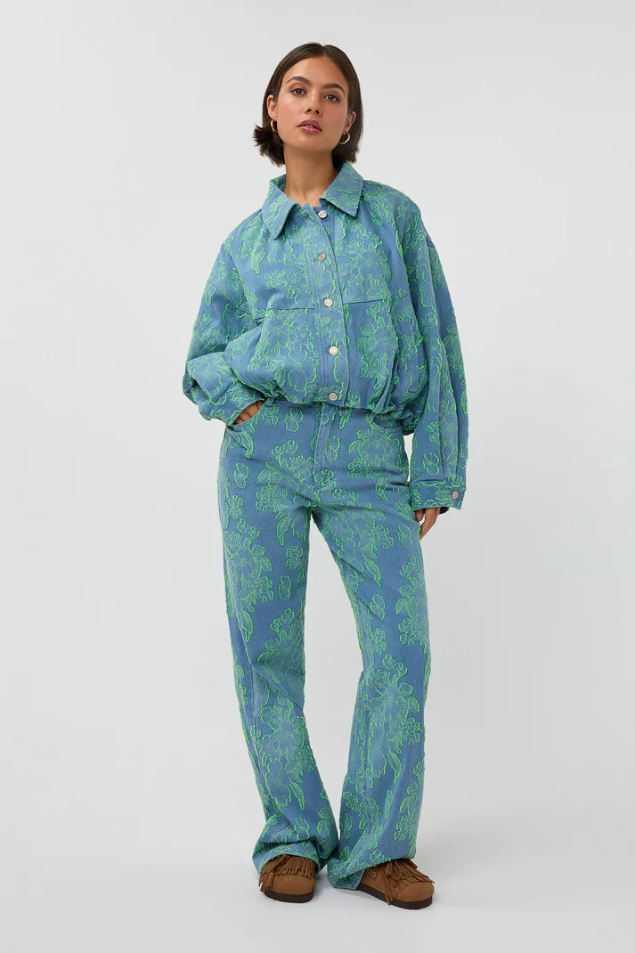 STUDIO AMAYA PANTS ANNA BROEK LIME