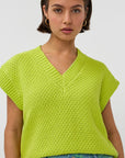 STUDIO AMAYA SPENCER ARDINA KNITWEAR LIME