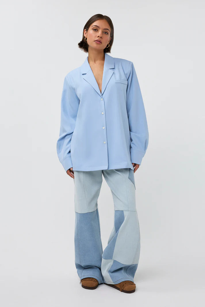 STUDIO AMAYA BLAZER NOOMI LIGHT BLUE