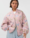 STUDIO AMAYA JAS LIZZY BOMBER PINK