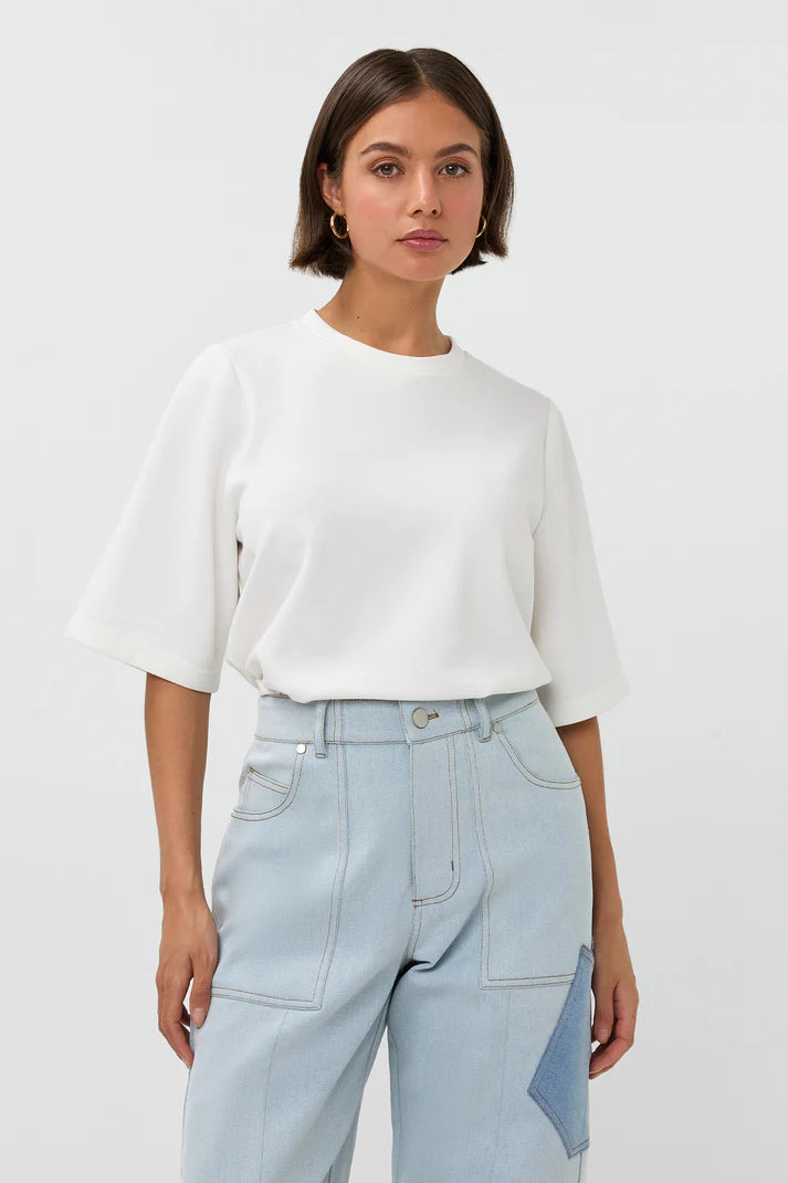 STUDIO AMAYA T-SHIRT LILLY WHITE