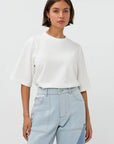 STUDIO AMAYA T-SHIRT LILLY WHITE
