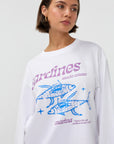 STUDIO AMAYA TOP SARDINES T-SHIRT WHITE