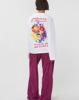 STUDIO AMAYA PANTS FEE BROEK PURPLE