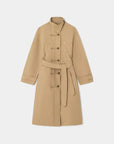 LAAGAM JAS ANTWERP TRENCHCOAT CAMEL