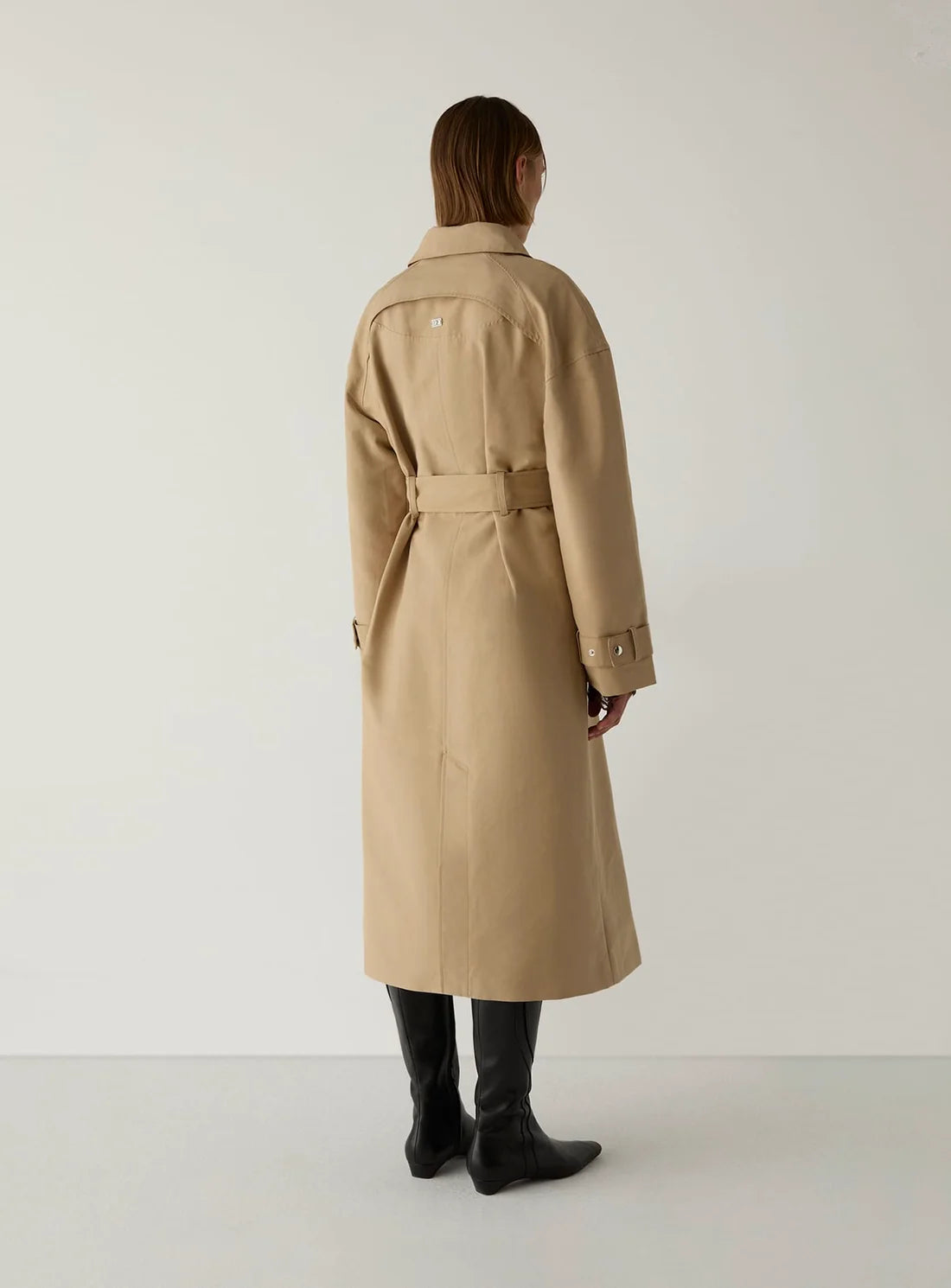 LAAGAM JAS ANTWERP TRENCHCOAT CAMEL