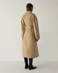 LAAGAM JAS ANTWERP TRENCHCOAT CAMEL
