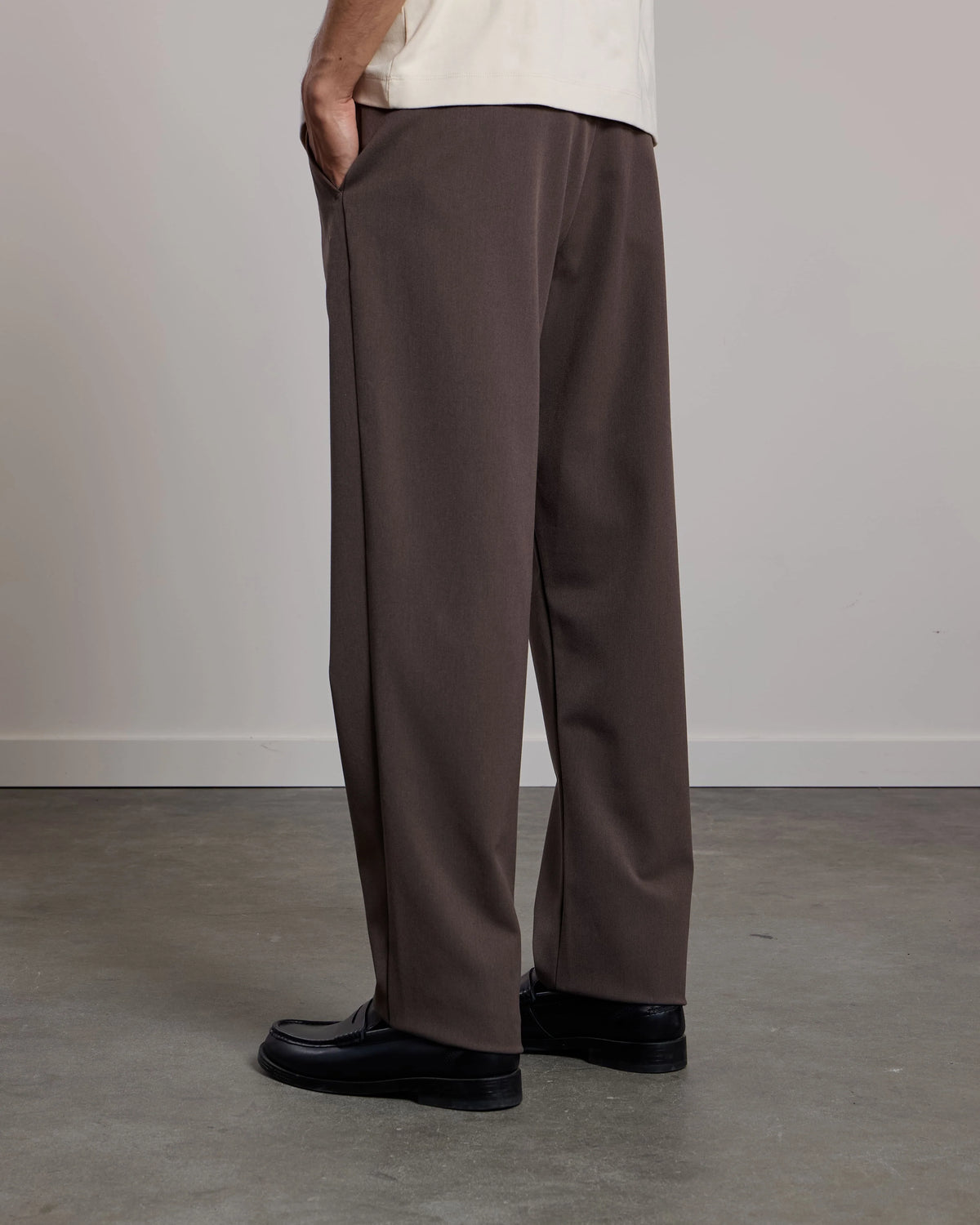 AEDEN PANTS AERON DARK BROWN