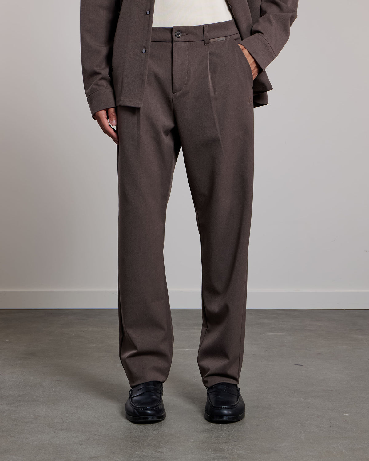 AEDEN PANTS AERON DARK BROWN
