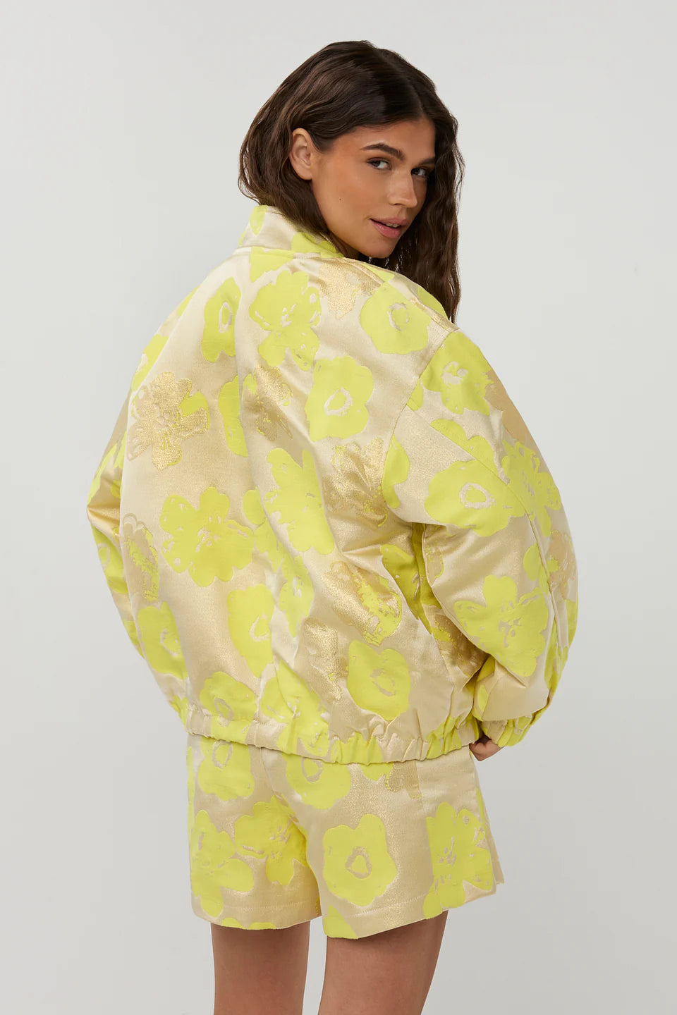 STUDIO AMAYA BOMBERJACK FENNA BOMBER YELLOW