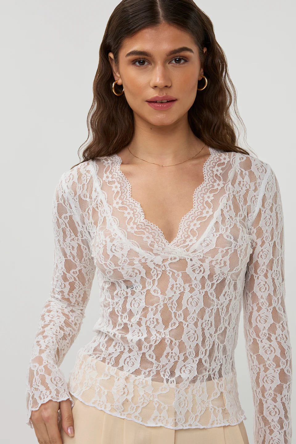 STUDIO AMAYA TOP GEMMA WHITE