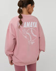 STUDIO AMAYA SPORTSWEAR SWEATER AXIS PINK